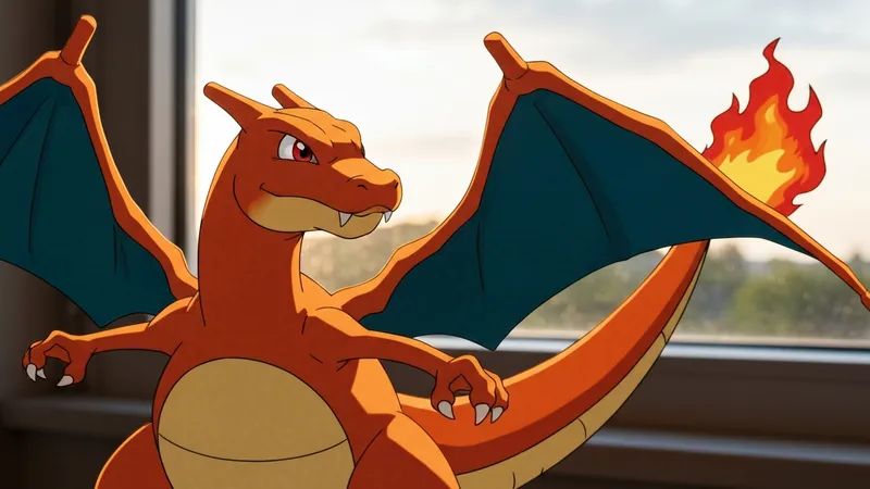 Dracaufeu dans l'anime Pokémon : un personnage emblématique