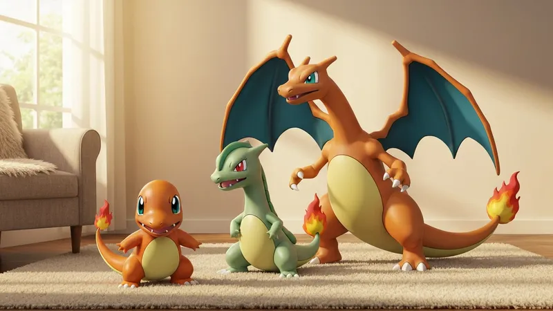 L'évolution de Dracaufeu : de Salamèche à Dracaufeu
