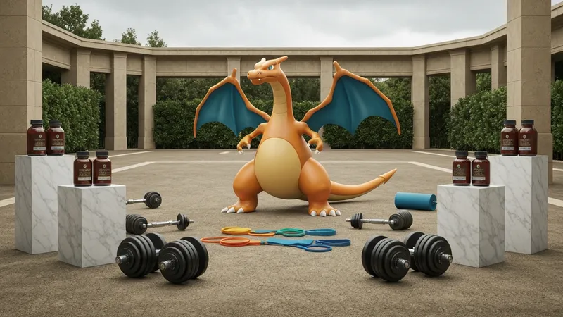 L'importance des objets d'entraînement pour Dracaufeu