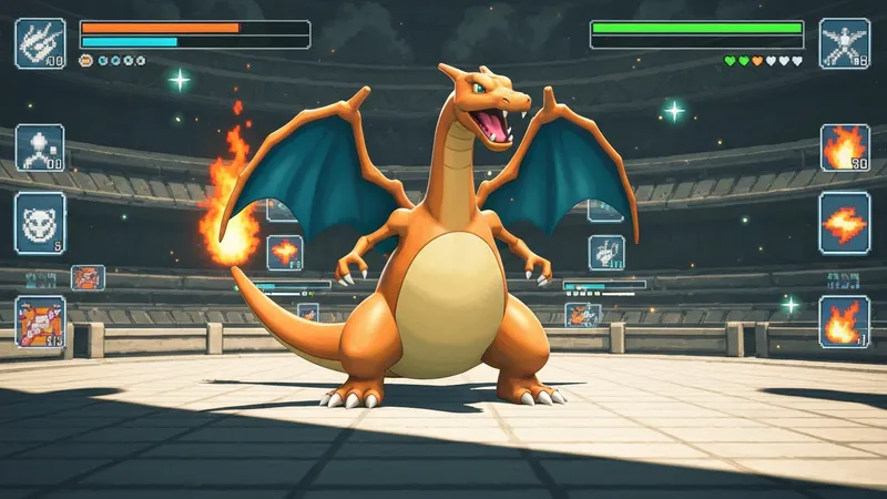 Particularités de Dracaufeu dans les jeux Pokémon